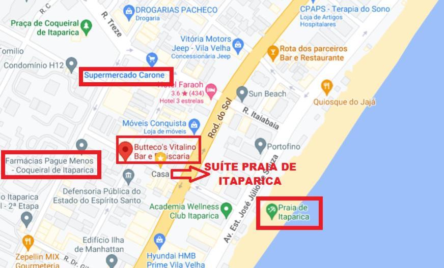 Suite Praia De Itaparica Vila Velha  Eksteriør bilde